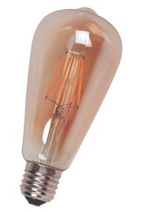 Lámpara con filamento LED ST64