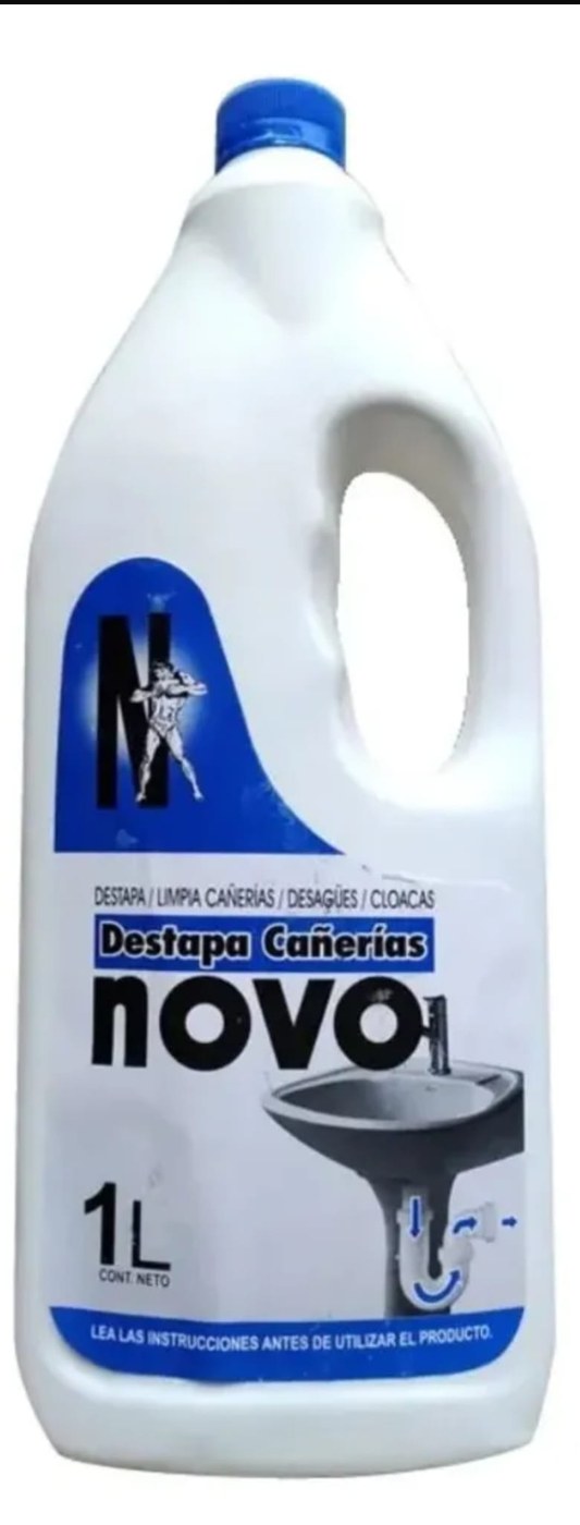 Destapa cañerías en gel Novo 1 litro