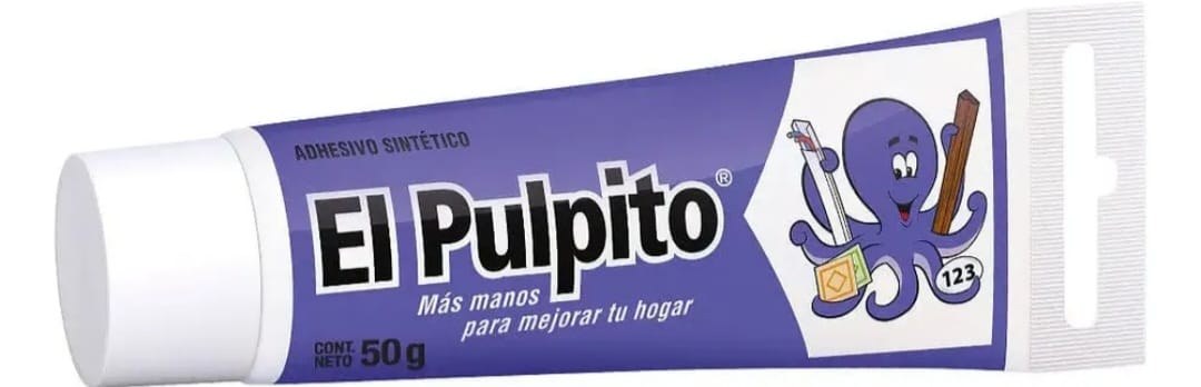 El Pulpito adhesivo sintético 50 g