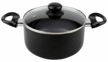 Cacerola Cuori Black 20 cm