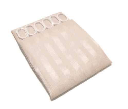 Cortina de baño rayada, en polyester - modelo CR10952CE