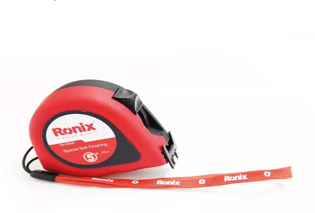 Cinta métrica retráctil Ronix de 5 m