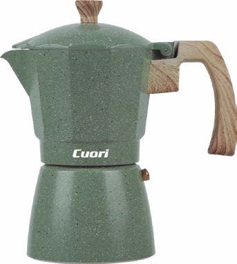 Cafetera italiana Cuori Java 6 pocillos