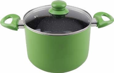 Olla Cuori Verde 18 cm