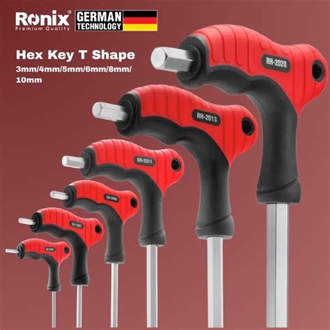 Llave Allen en T 6 mm Ronix RH-2011