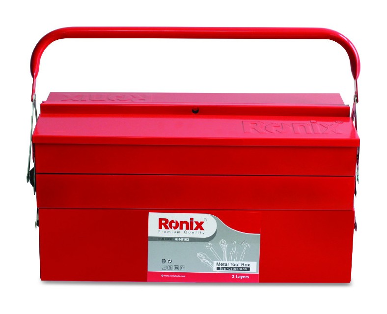Caja de herramientas metálica Ronix