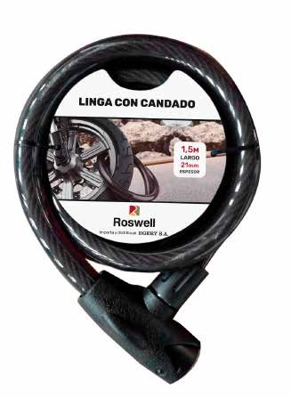 Linga para moto Roswell 150 cm x 22 mm