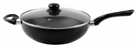 Wok Cuori Black 28 cm